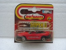 MAJORETTE THAILANDE SERIE 230 SUPER S FORD MUSTANG GT ROUGE NEUF EN BLISTER