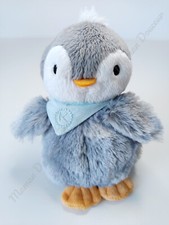 Peluche/Doudou Pepit Petit Pingouin Gris Blanc Bandana Bleu 14cm Les Amis  Kaloo