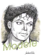 Carte postale michael jackson - postale,