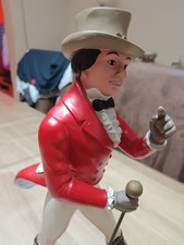 Déco bistrot, objet publicitaire Dandy Johnnie Walker. Rouge 34cm.