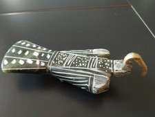 Sculpture Antique/Art Artisanal Égyptien d un Ibis/Oiseau sacré/Dieu Thot. Rare