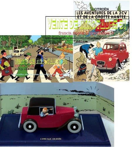 Tintin voiture spyder - voiture,
