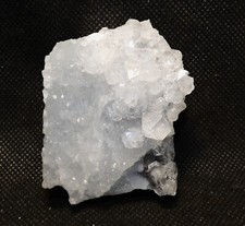 Minéraux Collection - Apophyllite sur Quartz sur Calcédoine bleu - Inde - 98g