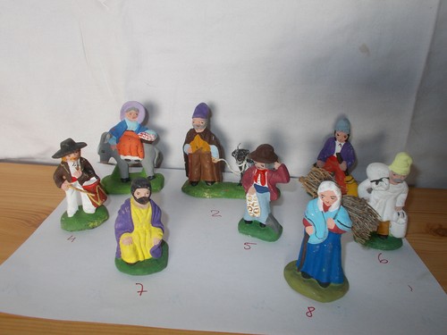 Ancien santons crèche - ancien, 8