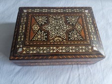 Ancien Coffret Boite en bois