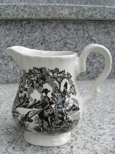 Pot lait faïence anglaise - pot,