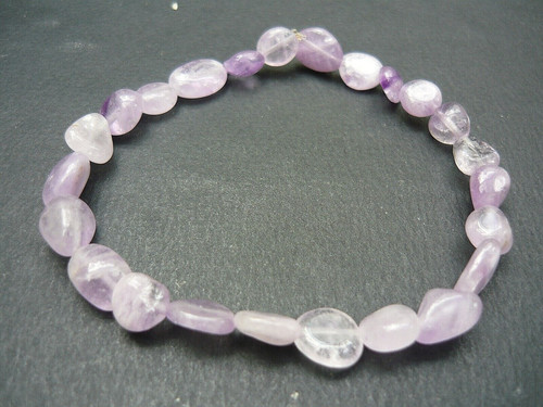 Bracelet perles amétrine - bracelet,
