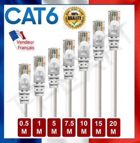 Cable reseau ethernet - rj45, cat