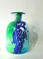 G. CAMPANELLA & Co, MURANO, VASE VERRE SOUFFLE BOUCHE, ETIQUETTE, DESIGN, 1960
