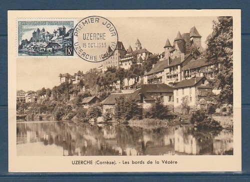 Carte 1er jour uzerche 19 - carte,