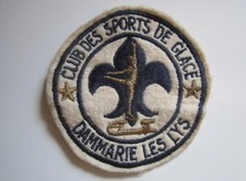 Écussons tissu CLUB DES SPORTS DE GLACE DAMMARIE LES LYS
