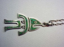Collier pendentif poisson