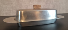 Beurrier vintage inox avec