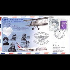 A380-203T2 - FFC A380 VOL 100% FÉMININ PARIS-WASHINGTON / MARVINGT