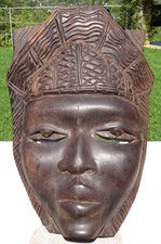 Masque  Dogon en bois très dur  33  cm   Mali  Art Africain