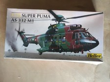 Super Puma au 1/72e; maquette HELLER FRANCE; complet, pieces sur grappe