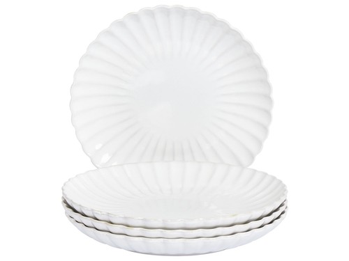 Set assiettes plates en - de, 4