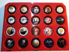 Lot de 20 capsules de champagne Abelé  DIFFÉRENTES, Support Non Fourni 