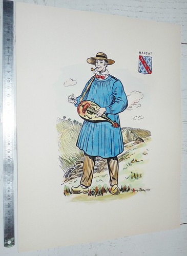 Planche chromo 1955 societe - planche,