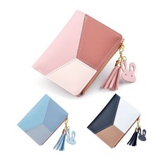 Petit porte-monnaie femme carte fermeture éclair porte-monnaie en cuir mini sac à main pochette