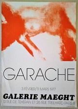 GARACHE CLAUDE affiche