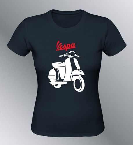 Tee shirt personnalise vespa - tee,