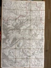 Carte Cassini. Bourges et