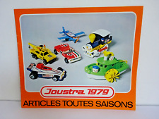 Catalogue de jouets vintages Joustra 1979 Ceji Fous du volant Satanas et Diabolo