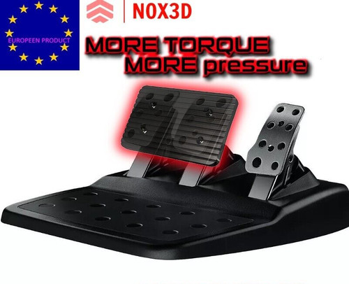 Double large pedal - , brake