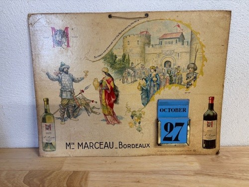 Carton publicitaire ancien - carton,