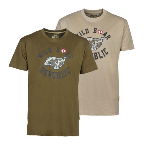Tee shirt wild boar republic - wild,