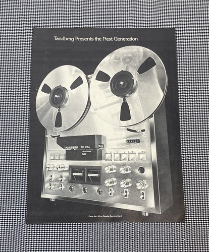 Tandberg 20a tape - td,