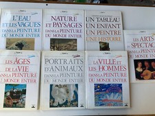 lot 7 livres sur la peinture /