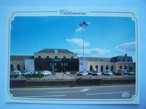 Cpa châteauroux gare sncf - châteauroux,