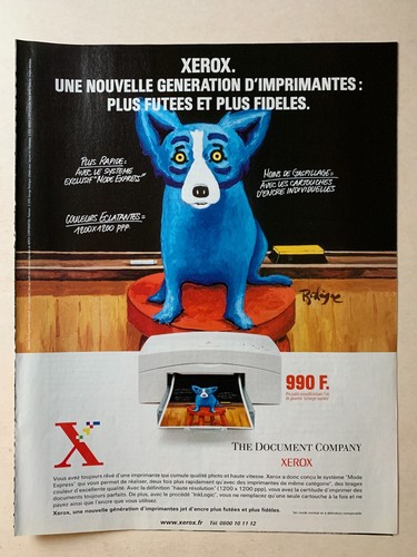 Publicite 2001 xerox - publicite,