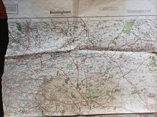 Carte Birmingham Luftwaffe