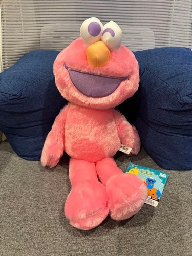 Peluche colorée elmo - elmo, big