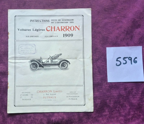 5596 charron voitures - /,