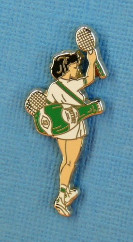 Pin joueuse de - pin's, tennis