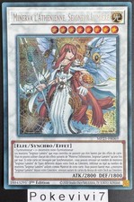 Carte YU-GI-OH! MINERVA L'ATHÉNIENNE, SEIGNEUR LUMIÈ MP25-FR069 Secret Rare NEUF
