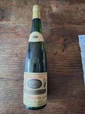 ancienne bouteille de vin Sylvaner 1982