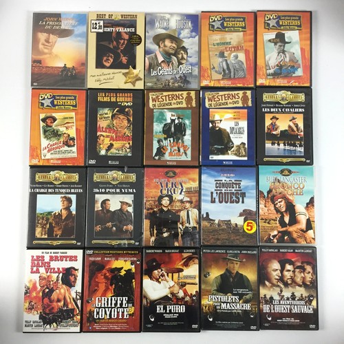 Western coffret lot dvd - coffret, /