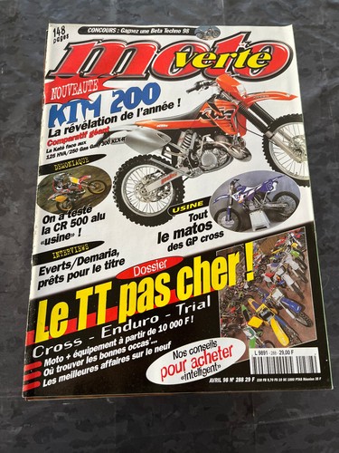 Moto verte 288 - verte, n°288