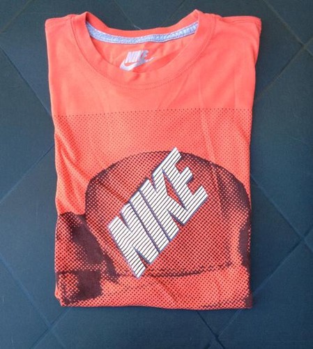 Shirt nike rouge imprimé - rouge,