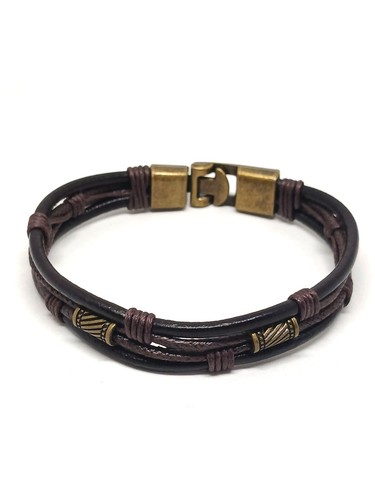 Bracelet homme viking - homme, cuir