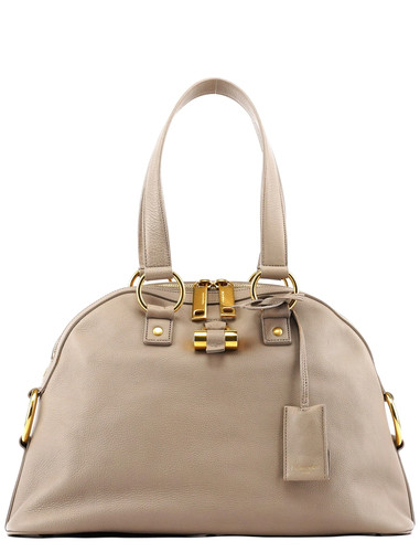 368224 taupe leather muse - taupe, tote