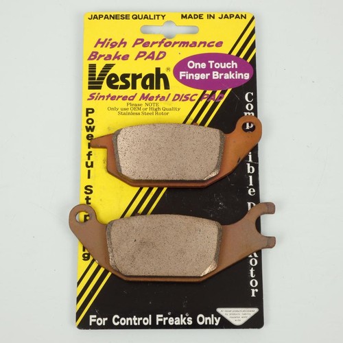 Plaquette frein vesrah - de,