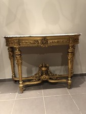 EXCEPTIONNELLE CONSOLE BOIS