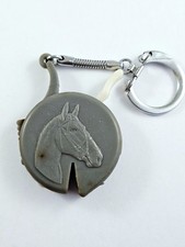 PORTE-CLES - Pince TIERCÉ Vintage Plastique Hippisme Hippique 1960s