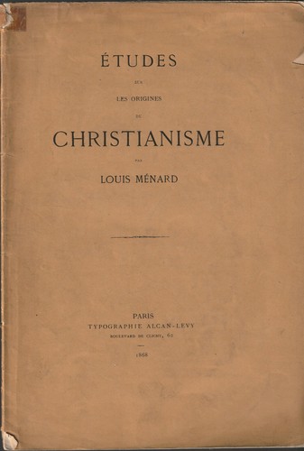 Etudes sur les origines - etudes,